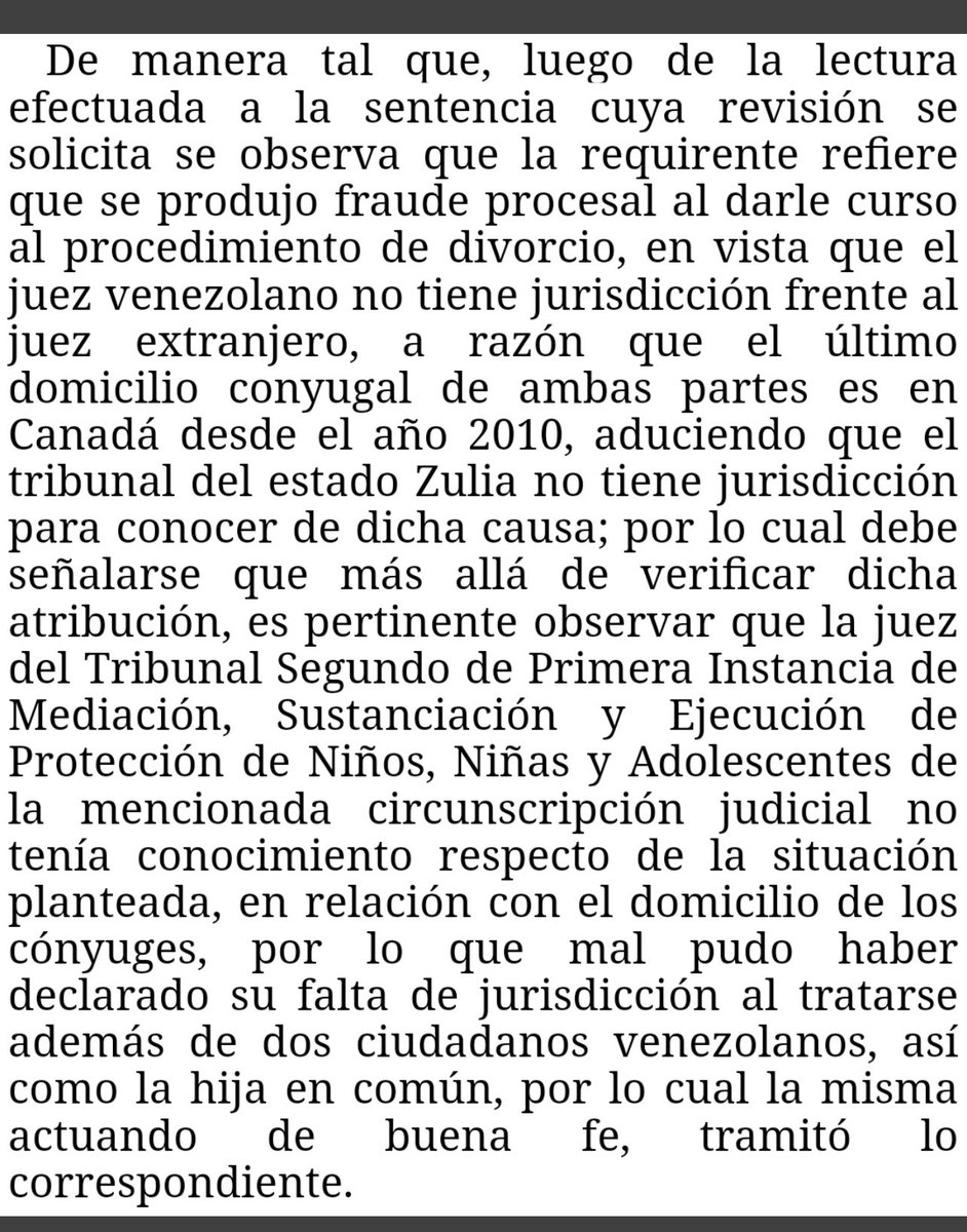Divorcio (Venezuela). Según Sentencia N° 0101 del 02/06/2022 Sala Constitucional, si el Juez tramita de buena fe (sin conocer real domicilio conyugal) un divorcio “express” no tiene por qué declarar la falta de jurisdicción y no hay fraude procesal.  Particular pronunciamiento….