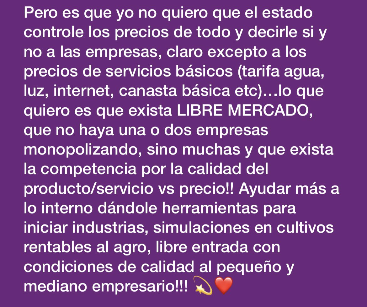 Urge un estado que dé el ejemplo de NO a la Corrupción, políticos mil veces reelectos(como si no hay más gente con mejores propuestas) y garantizar que no haya clientelismo, así podremos llegar a tener calidad de vida en la educación, salud, seguridad, comida, agua, transparencia