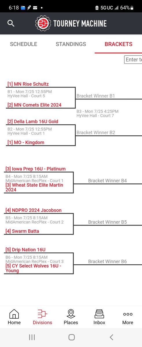 Good Luck to our 16U Gold team as they play in semi tomorrow at Summer Finale in Iowa!!

Let's get it!!