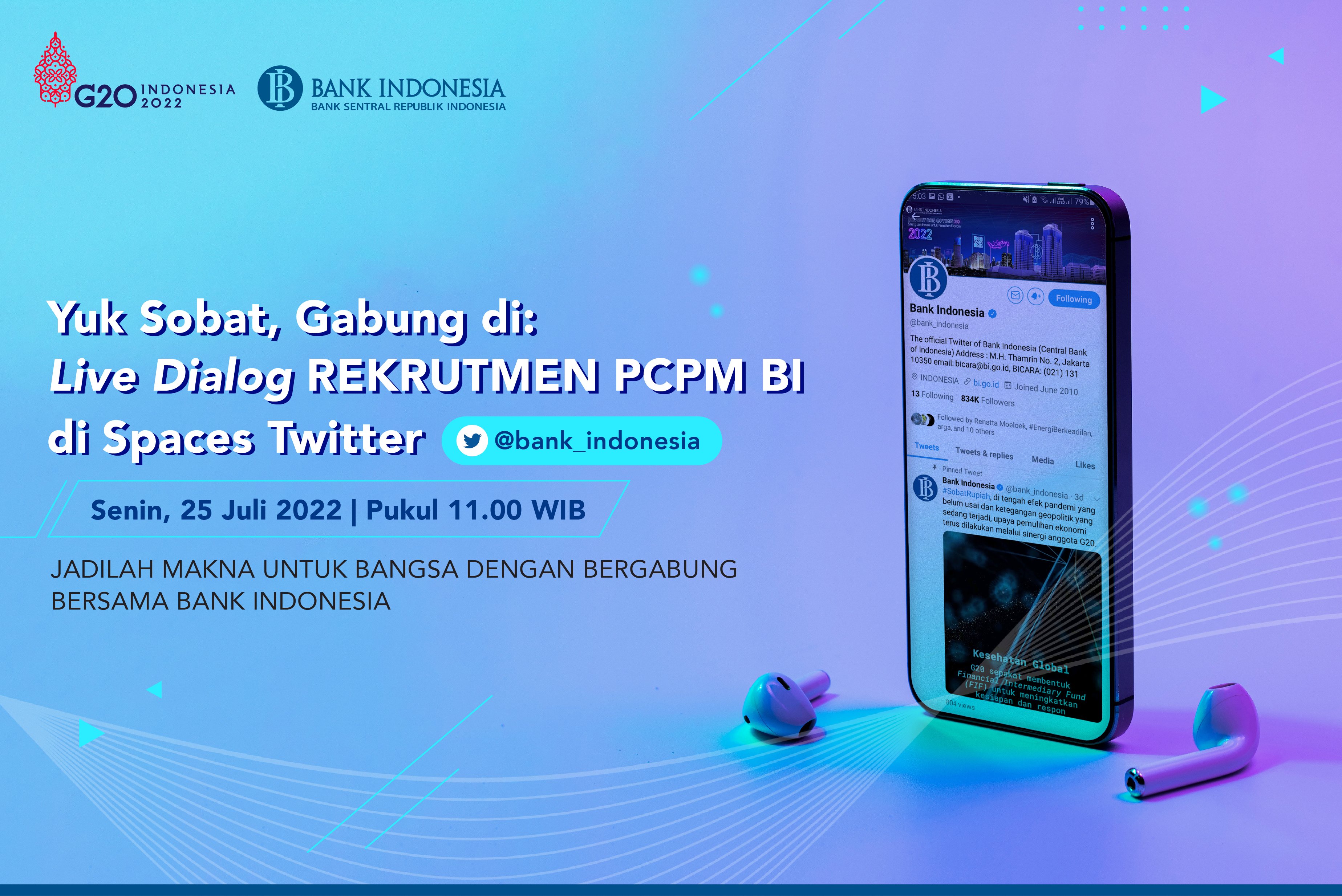 Bank Indonesia on Twitter: "Selamat pagi #SobatRupiah! Ada kabar