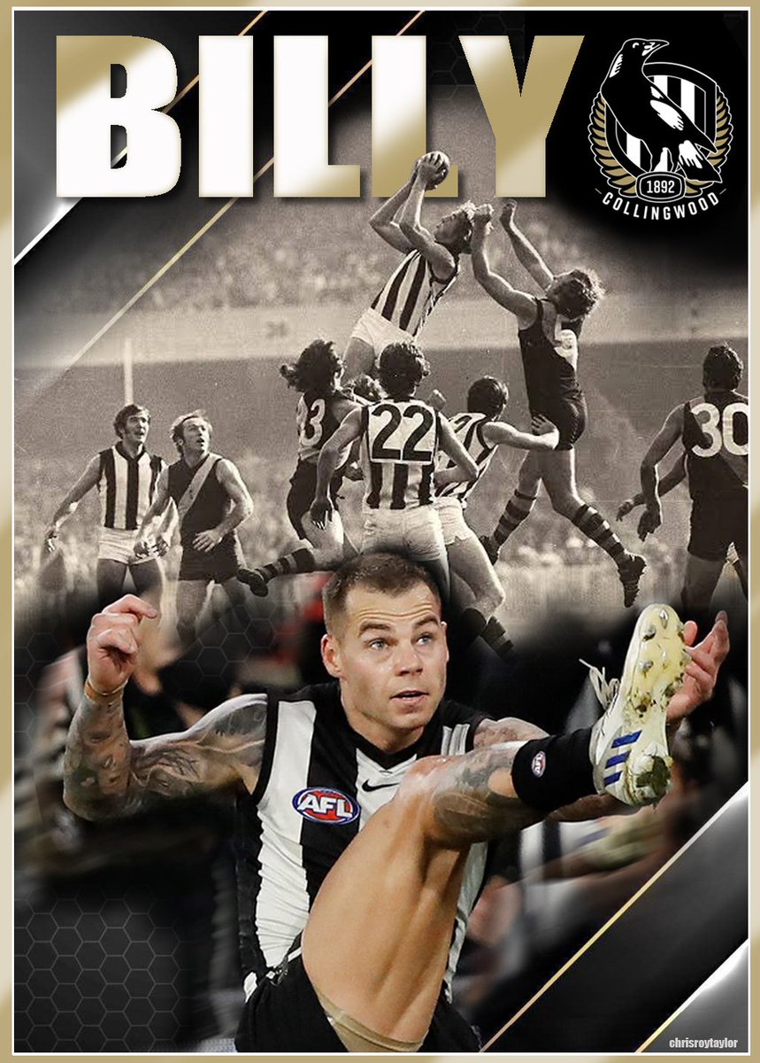 Chris 'ROY' Taylor (@chrisroytaylor) on Twitter photo Bit of #fanart I put together today for #Billy. #BillyPicken was my sporting hero growing up...and #BillyElliott is now my new sporting hero! 👊🌟#LEGENDS
Credit: #JamieElliott photo <a href="/DylanBurnsAFL/">Dylan Burns</a> <a href="/AFL/">AFL</a>
#Collingwood <a href="/CollingwoodFC/">Collingwood FC</a> <a href="/elliott_jw/">Jamie Elliott</a> <a href="/brodiegrundy/">Brodie Grundy</a> <a href="/Libbi_Gorr/">Lisbeth Gorr</a> #magpies Bit of #fanart I put together today for #Billy. #BillyPicken was my sporting hero growing up...and #BillyElliott is now my new sporting hero! 👊🌟#LEGENDS
Credit: #JamieElliott photo <a href="/DylanBurnsAFL/">Dylan Burns</a> <a href="/AFL/">AFL</a>
#Collingwood <a href="/CollingwoodFC/">Collingwood FC</a> <a href="/elliott_jw/">Jamie Elliott</a> <a href="/brodiegrundy/">Brodie Grundy</a> <a href="/Libbi_Gorr/">Lisbeth Gorr</a> #magpies