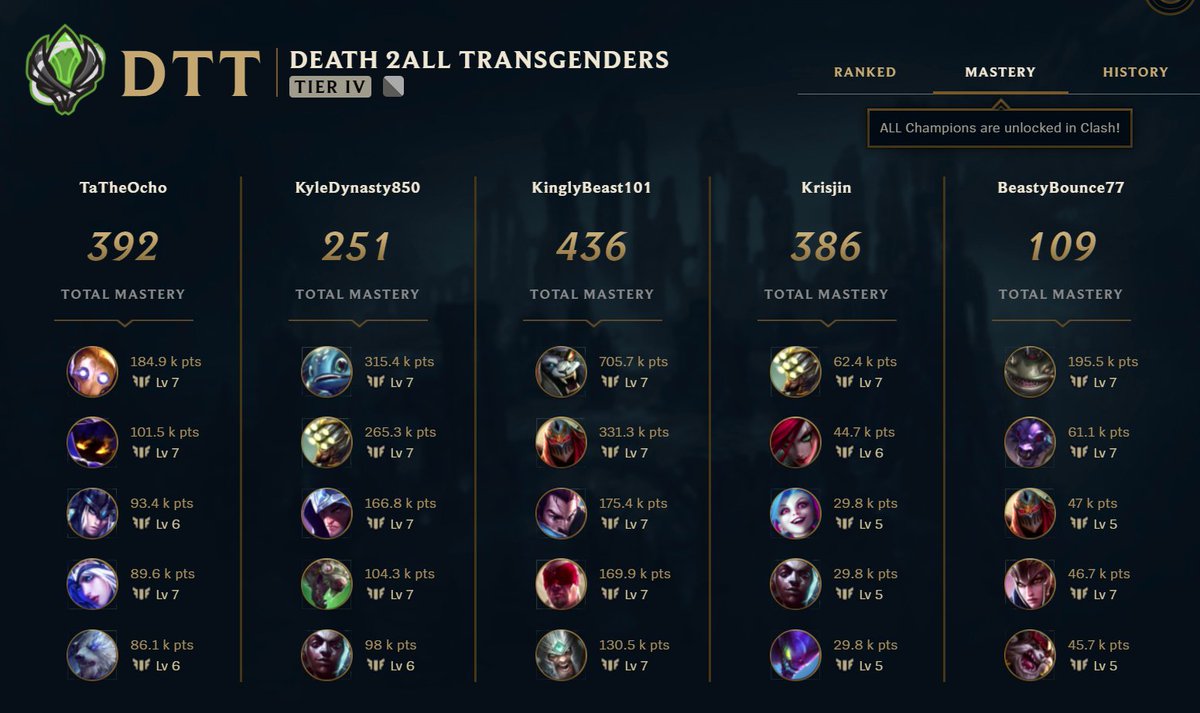 Applesalzer92's tweet photo. Hey @RiotSupport, @riotgames  Friend of mine went against this in a clash game. Can you all do something to get this hate out of the game please https://t.co/8pMjZVFcdN