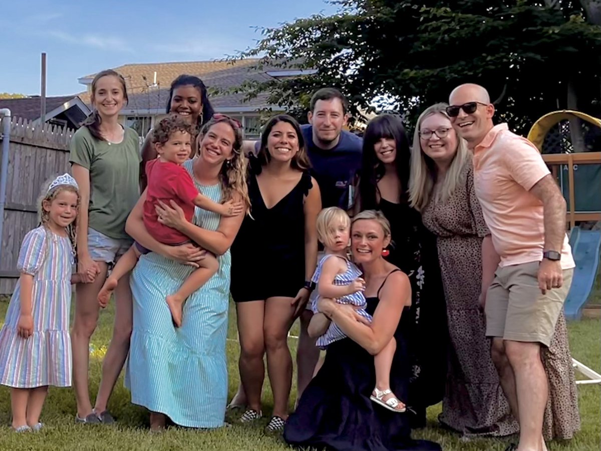 Ending a really great weekend with a BBQ and Twitter friends and a full heart 💙