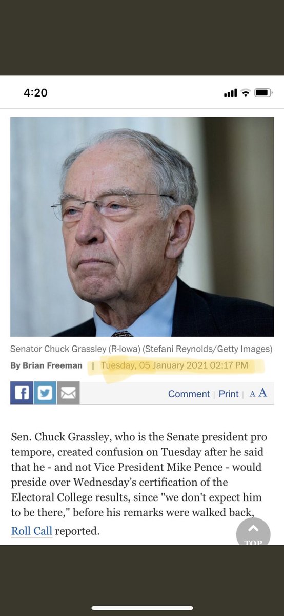 kc_birder's tweet photo. @ChuckGrassley Speak to what you knew. #traitor #notthefuture https://t.co/ZkCP0WVS58