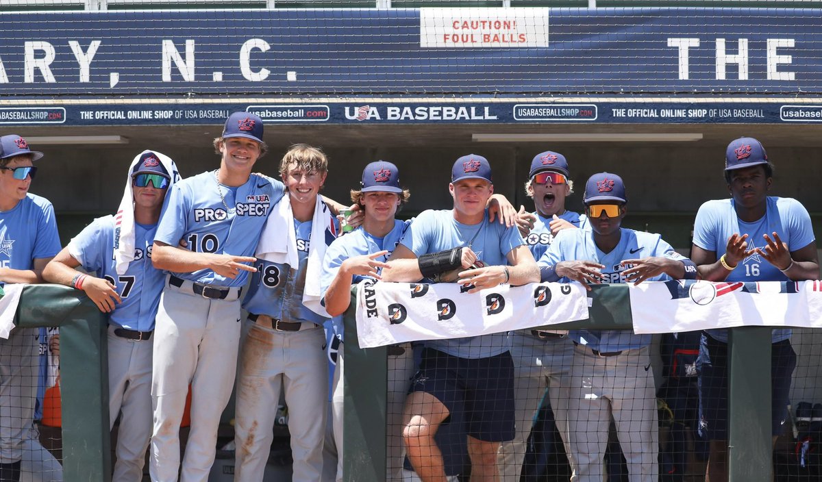 Cam17Johnson's tweet photo. Thank you @BaseballPDP @USABaseball for the opportunity of a lifetime! It was such a humbling experience to be around some of the best players and coaches in the country! #TeamLightBlue https://t.co/lbdzb4EjKY