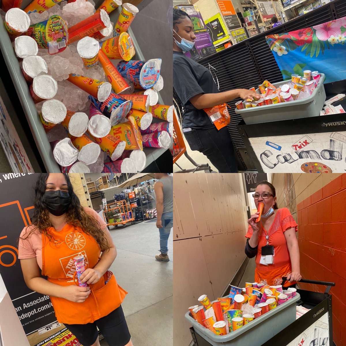 icicle 🧊 to cool 😎 down during this heat 🔥wave at 4112. @shanya_felder @jonbaumann304 @MattWichner @cathyha92369103 @raymondshack @JessieWhiteman2