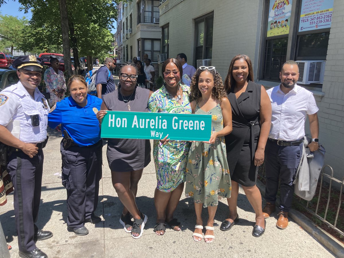 NYPD 44th Precinct on Twitter "Street CoNaming Ceremony of Honorable