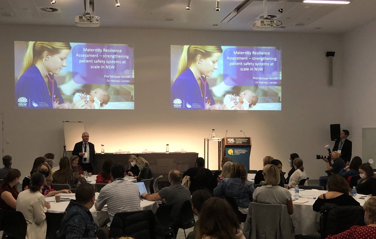 Prof Michael Nicholl and Dr 
Harvey Lander discussing how to 
strengthen patient safety systems 
at scale.

Discover the CEC’s Resilience 
Assessment in Maternity Service resources bit.ly/3ROSK9q
#Quality2022 #patientsafety 

 #Quality2022