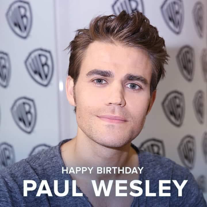 Happy 40th Birthday to Paul wesley (pawel wasilewski) aka Stefan salvatore     