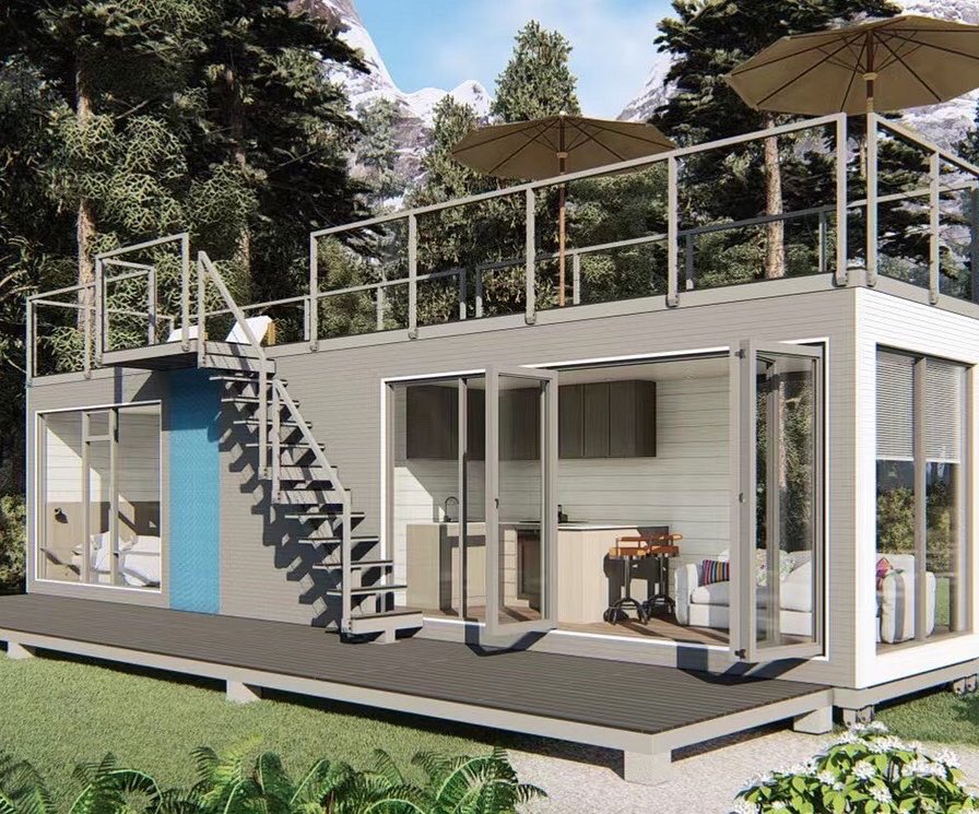 gnbspace's tweet image. #mobilehome Here is another holiday house which is greener than normal house. You will be satisfied with this product! Contact us to know more！
