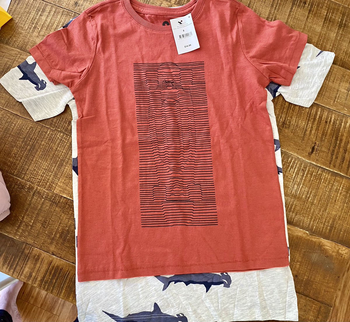 gypsygerl1's tweet image. Hey @cottononkids … I really like these t-shirts but the size disparity is kinda crazy. Both size 8?! #onlineshopping #samebrand