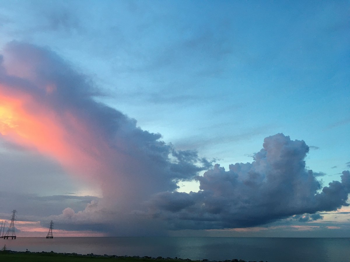 Just after #sunset. #LakePontchartrain