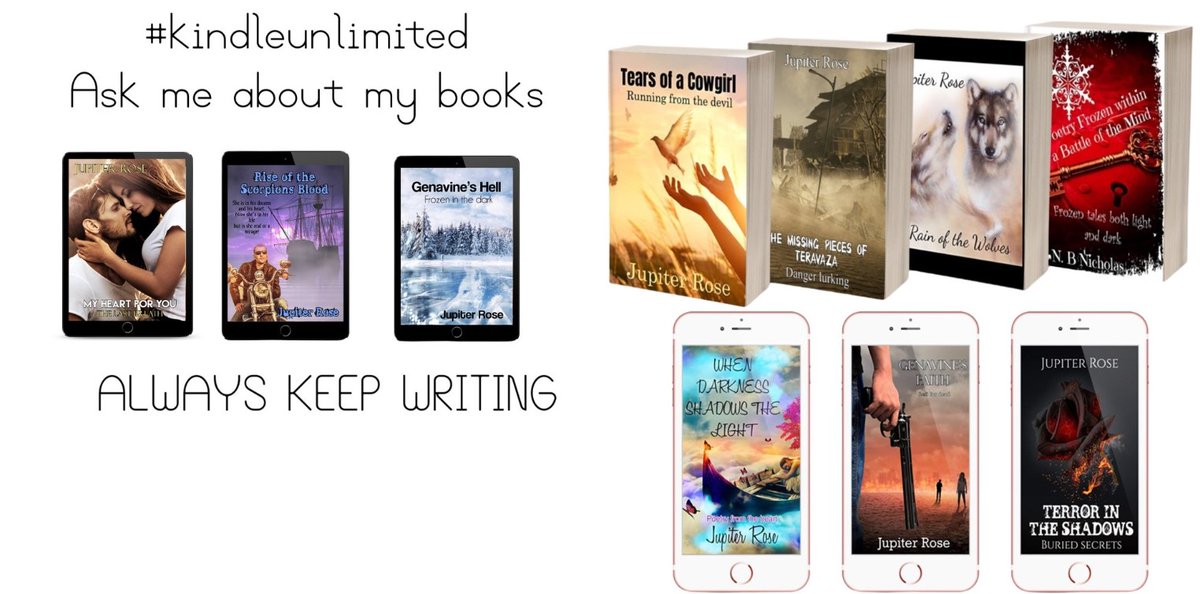 <a href="/ZinRider420/">Zin Rider</a> A shoutout for @AuthorJRose She has many books to keep you entertained 😊  amazon.com/~/e/B08W8HZT5S