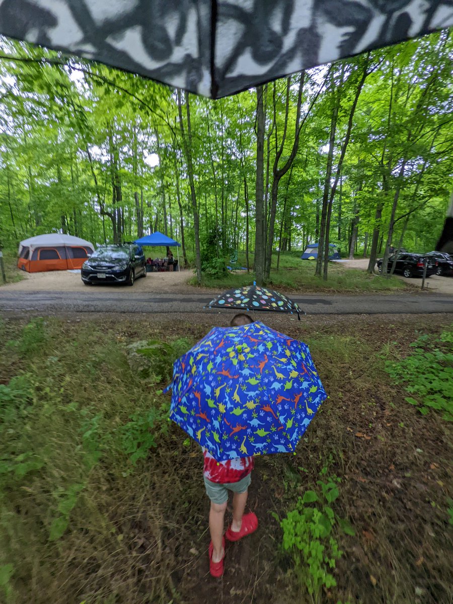 Got home today after a week of camping in Peninsula State Park with friends.