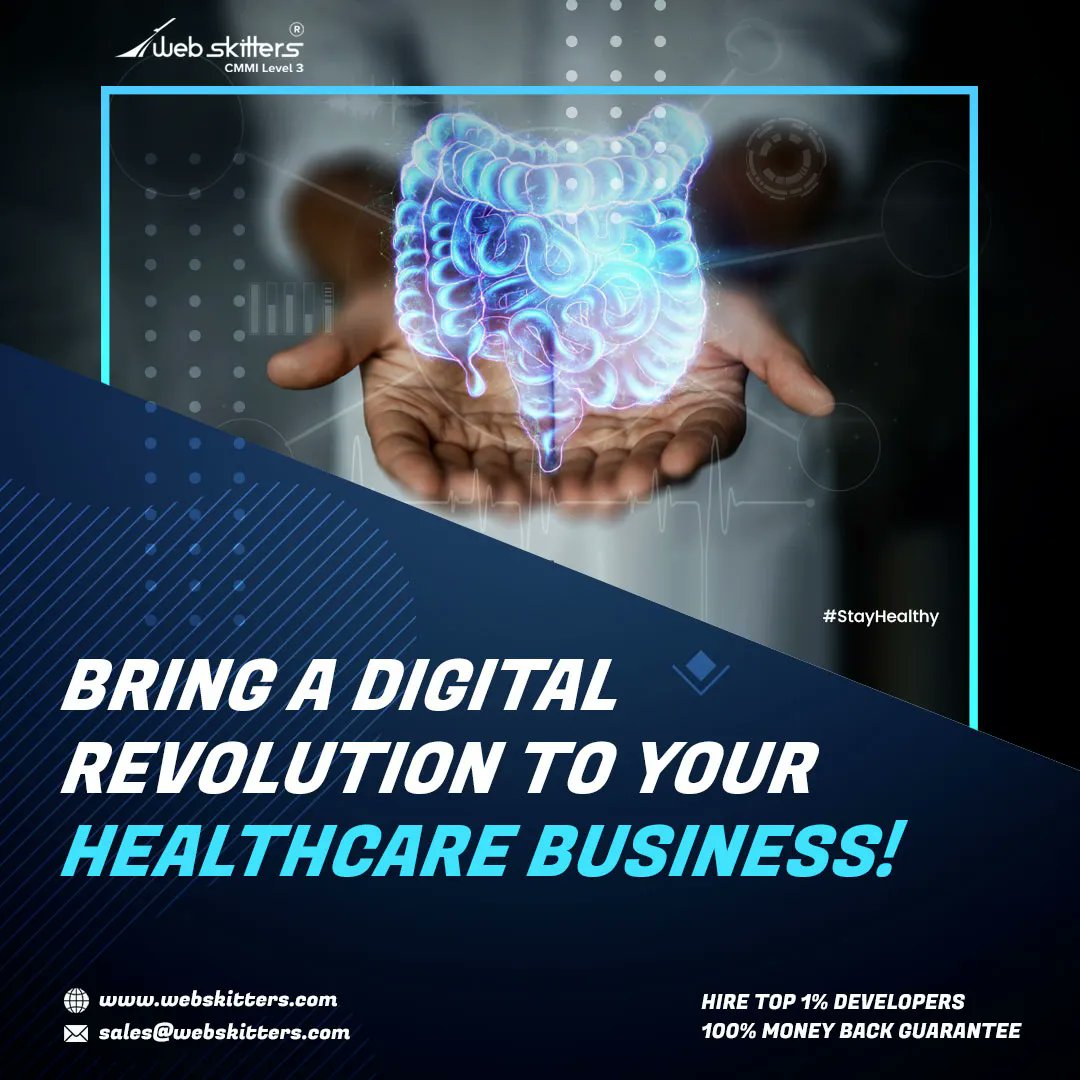 WebSkitters's tweet photo. Do you want your healthcare business to have a good health?
Take it online with Webskitters!
Get started &amp; Schedule a Free Consultation Today!
https://t.co/uJT4Y635C8

#healthcareappdevelopment #healthcareportal #mobileappdevelopment #hiretheexperts #businessgrowth https://t.co/uqvuYXruub