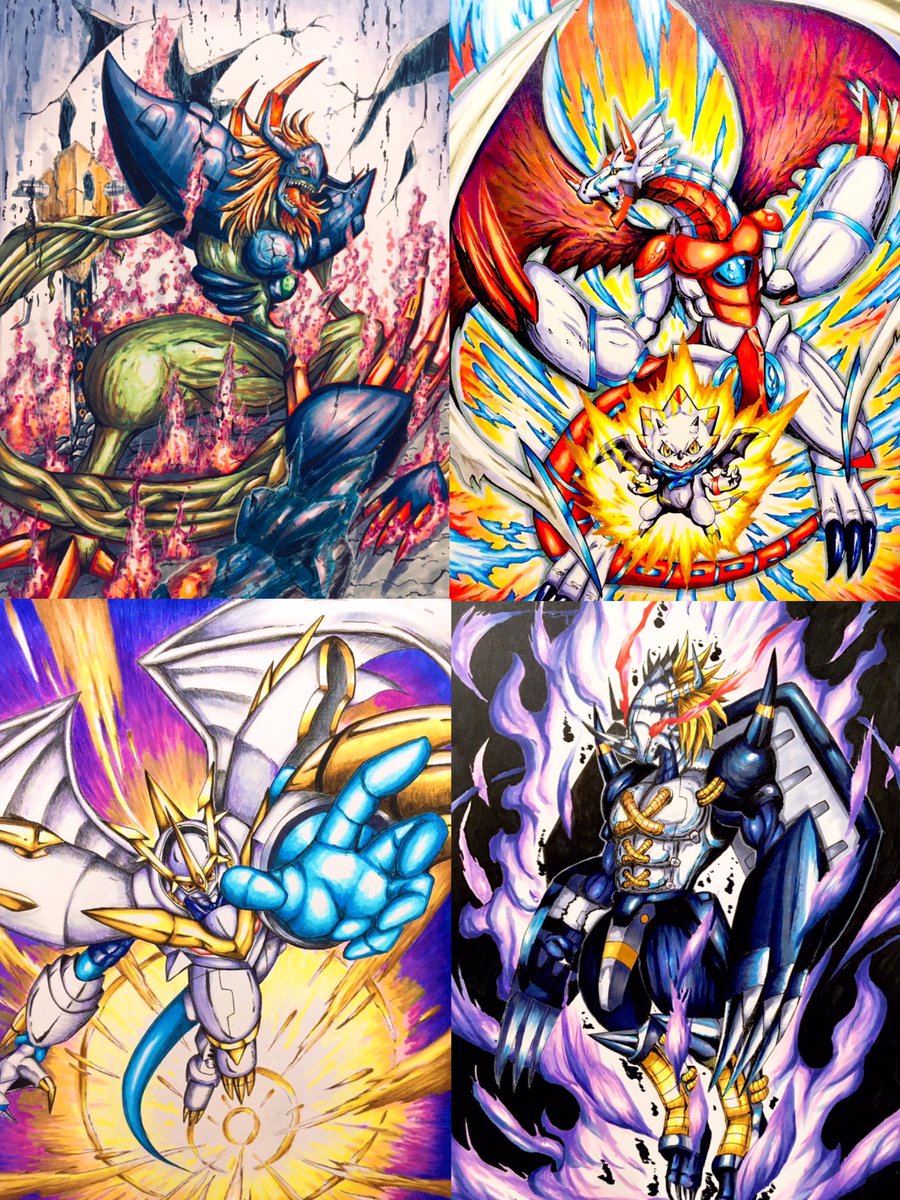 さわd イラスト垢 S Tweet 固定ツイ用 デジモンやポケモンをコピック 色鉛筆を使って描いています これからもかっこいいモンスターを描いていきますー ぜひ フォローしていただけたら嬉しいです デジモン ポケモン イラスト Digimon Pokemon Trendsmap