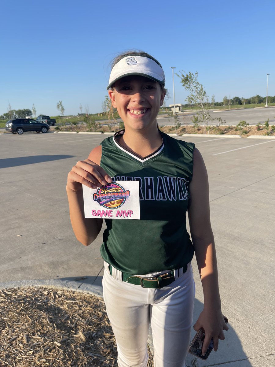 Emily Seyller (@emseyller_2028) on Twitter photo What a great season! We finished 3rd at USSSA ES Nationals.I earned game MVP and we won both games I pitched. I pitched 7 IP, 6 hits, 6 K’s and 3 ER’s. Finished the season with a .863 ERA!! Thank you to my team for always supporting me! <a href="/CoachSelena20/">Selena</a> <a href="/raymond2021/">KK_Raymond2021</a> <a href="/sey9_jeremy/">Jeremy Seyller</a> What a great season! We finished 3rd at USSSA ES Nationals.I earned game MVP and we won both games I pitched. I pitched 7 IP, 6 hits, 6 K’s and 3 ER’s. Finished the season with a .863 ERA!! Thank you to my team for always supporting me! <a href="/CoachSelena20/">Selena</a> <a href="/raymond2021/">KK_Raymond2021</a> <a href="/sey9_jeremy/">Jeremy Seyller</a>