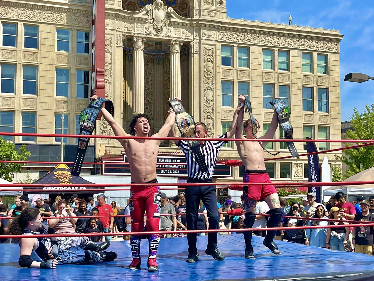 PerchXLV's tweet photo. Phenomenal weekend in Joliet, IL with @FreelanceUndrgd + @PWShoots 
Pro wrestling, diners and figure shops! #ForTheRefBrand #CelebrateProWrestling https://t.co/BVopb4sXu3