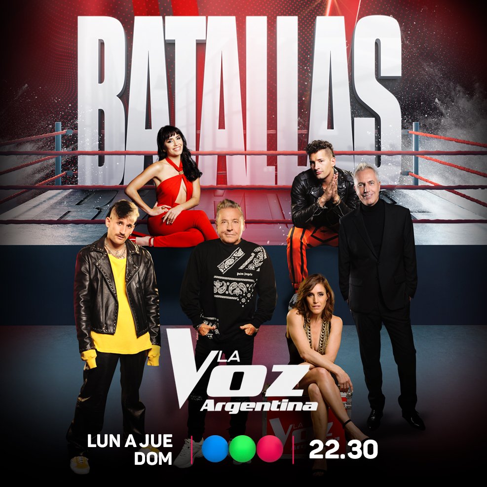 ARGTeve's tweet photo. #Adelanto Mano a mano 🔥

📌 Desde mañana #LaVozArgentina a las 22:30hs. para enfrentar el estreno de #CantaConmigoAhora https://t.co/1GIgHv1BEV