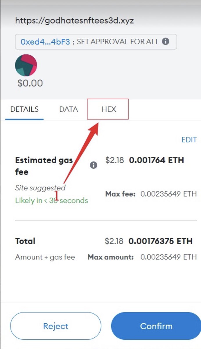 gameday_MgoBlue's tweet image. Good info fellas,  I posted here bc I couldn't anywhere else lol.  Hey Pepes,
How to identify scams on unknown websites
1. Mint page click hex tab
2. Check if there is a mint word in the hex?
 If it is "Set Approval For All", then 1000% is a scam. =wallet drainer

@solazuki_nft