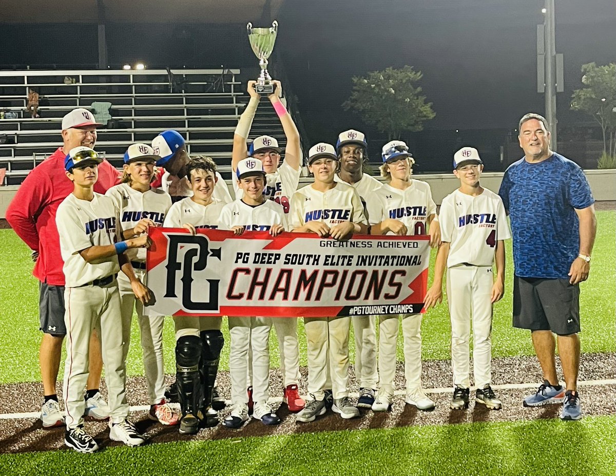 MarchDoran1's tweet photo. Undefeated - Perfect game deep south elite tournament.  What a way to end the summer! @hfsportscomplex @wcsfhscoachwhid @FHSAdmBaseball @patrickdoran175 https://t.co/MUxeWD4Gls