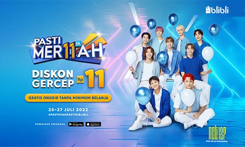 PriceArea's tweet photo. Blibli Spesial Pasti Mer11ah 🤩 Gratis Ongkir Tanpa Minimal Belanja 🤩

Selengkapnya Disini 👉 https://t.co/vDqY5TUCqU https://t.co/JrOgDMrOfS