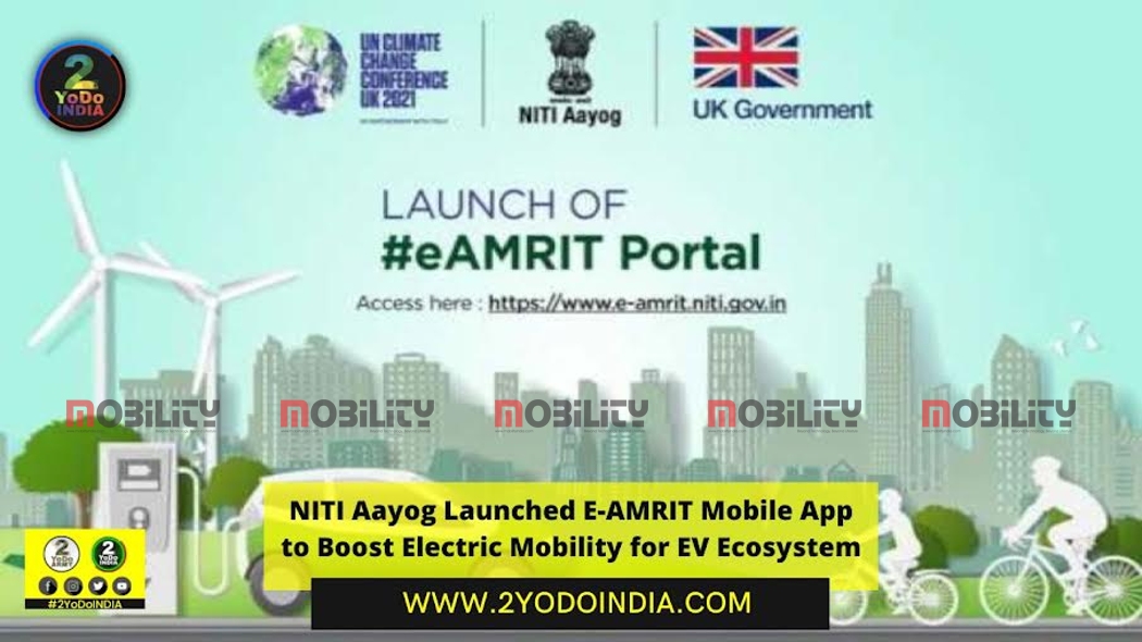 mobilitymag's tweet photo. #NITIAayog Launches #EAMRIT App to Increase Awareness About #ElectricVehicles
𝐊𝐧𝐨𝐰 𝐌𝐨𝐫𝐞 👇
https://t.co/pbBQahvbo8
#President #AlokSharma #SumanBery #CEO #ParameswaranIyer #EV @NITIAayog https://t.co/93rZFlCarZ