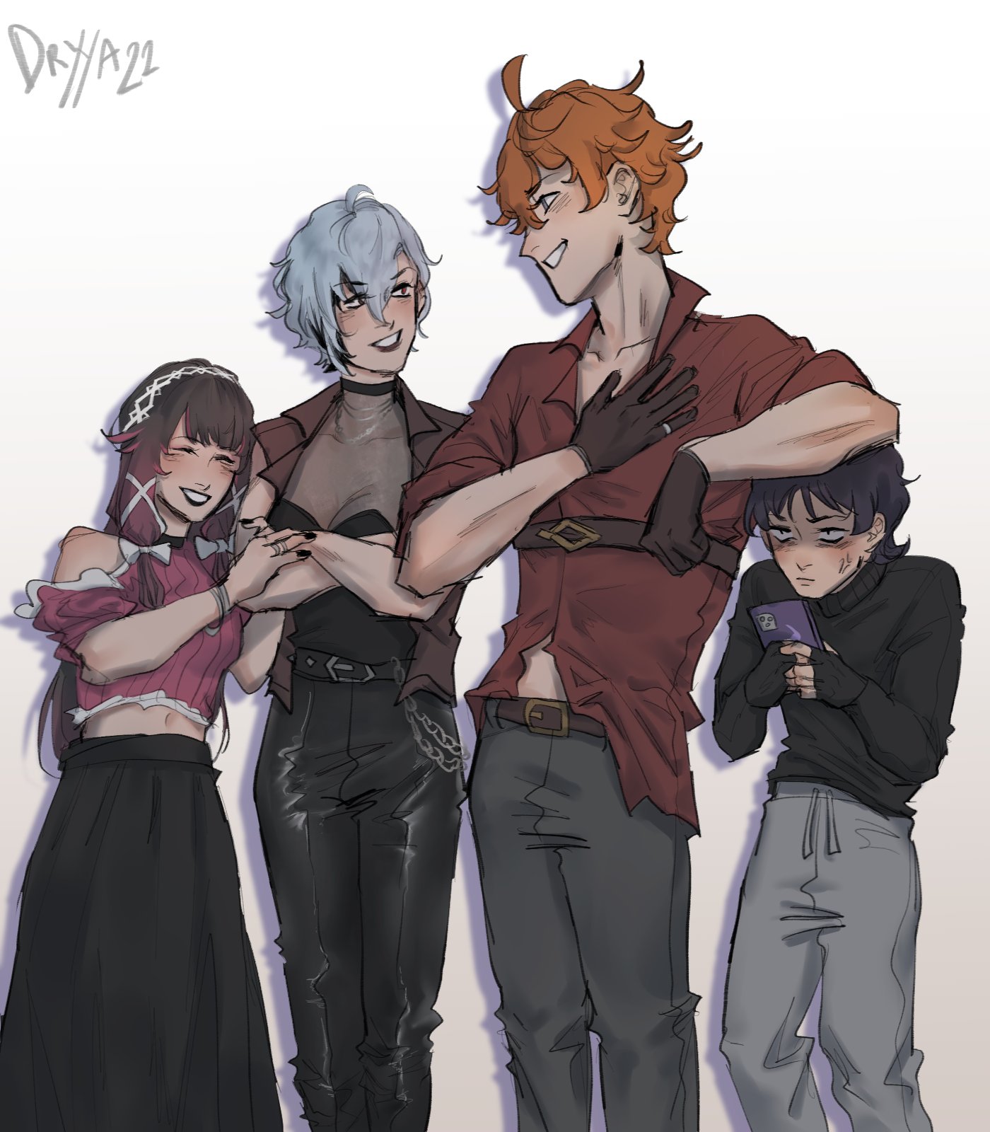 Dryya is waxwitchposting on X: “childe the birthday boy, his cat 