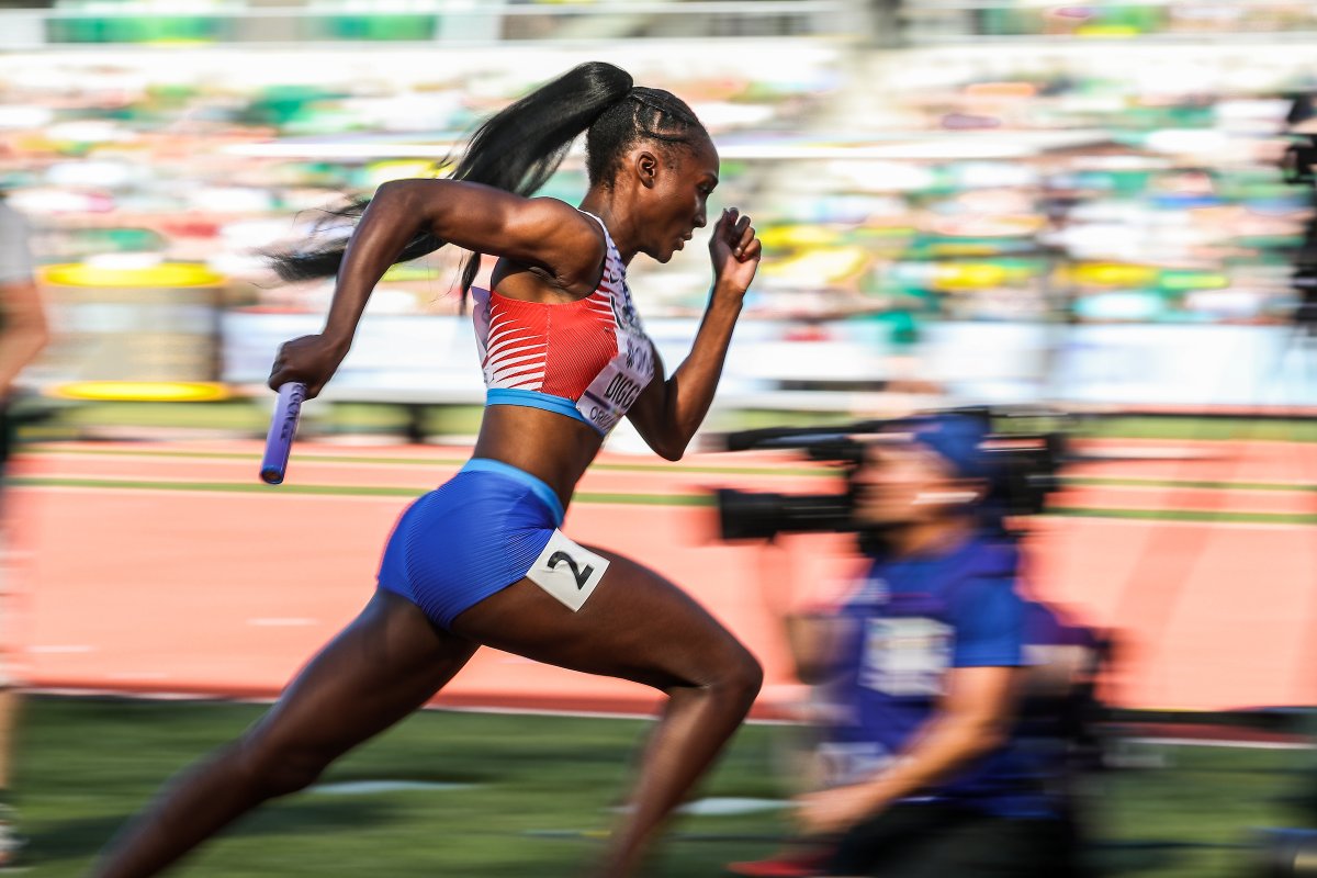 GatorsTF's tweet photo. Go ahead and put some respect on her name!

That's NCAA Champion, U.S. Champion and World Champion Talitha Diggs! https://t.co/DvingTMEX3