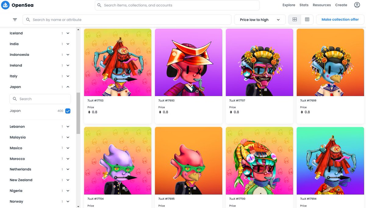 NATE 7LuX NFT tweet media