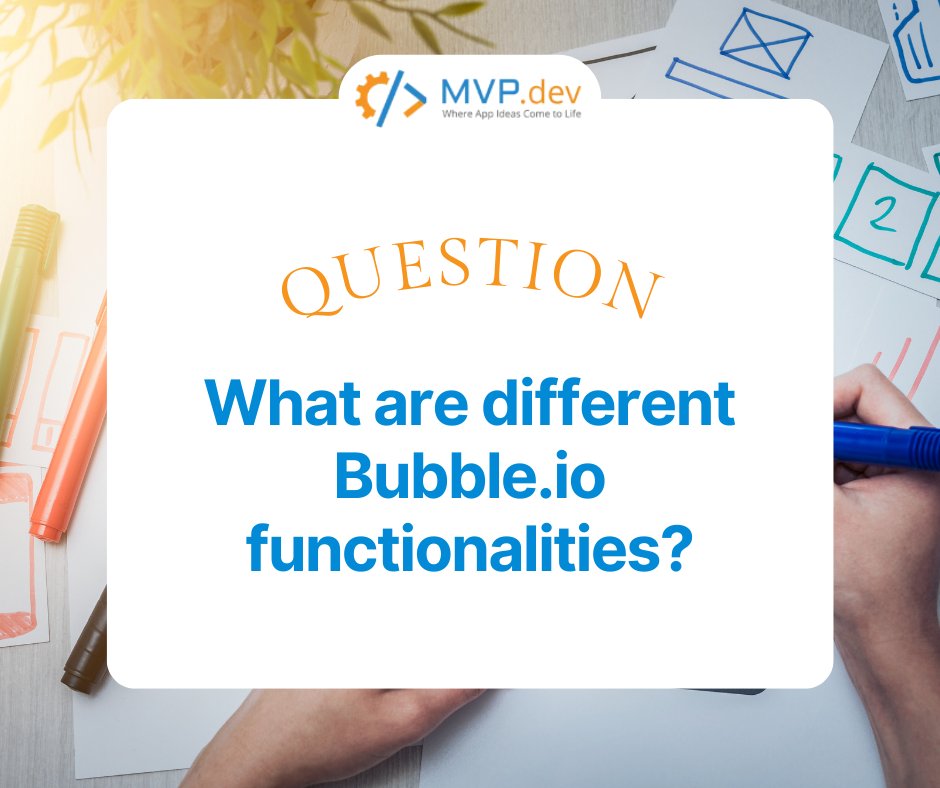 MVPdev_nocode's tweet image. Here are some of its functionalities:
👉 Debugging
👉Mobile Development
👉 Testing Management
👉 Version Control
👉 Web Development
👉 Workflow Management
👉 Drag and Drop Builder
👉 App Integrations
👉 AI Assisted Development
👉 Integarations Management
👉 Application Templates