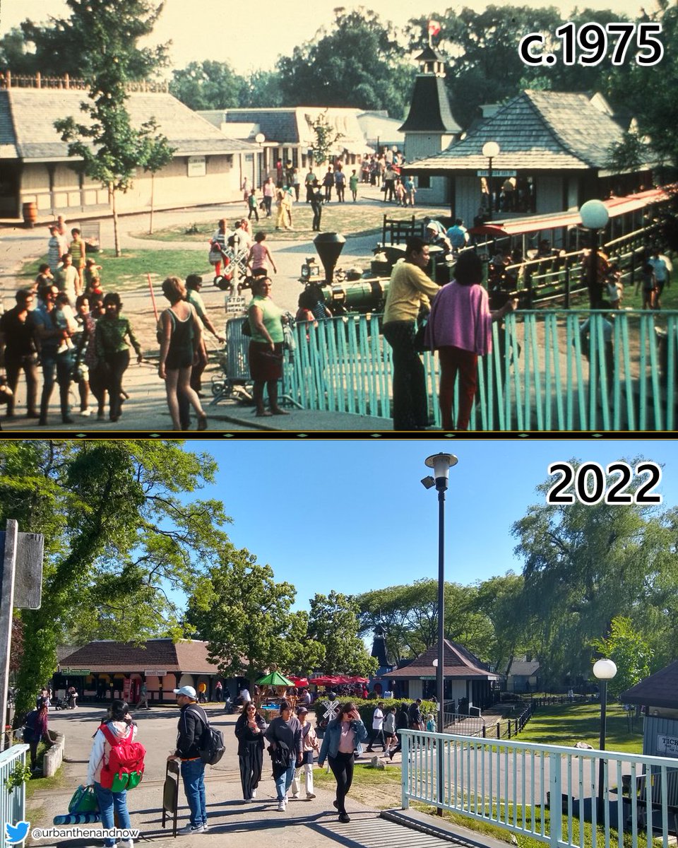 UrbanThenAndNow's tweet image. Centreville Amusement Park, Centre Island, #Toronto. The children's park has been run by the Beasley family since 1967. Metro Toronto transformed most of the Toronto Island residential neighbourhoods into public parkland beginning in the 1950s. #TorontoHistory