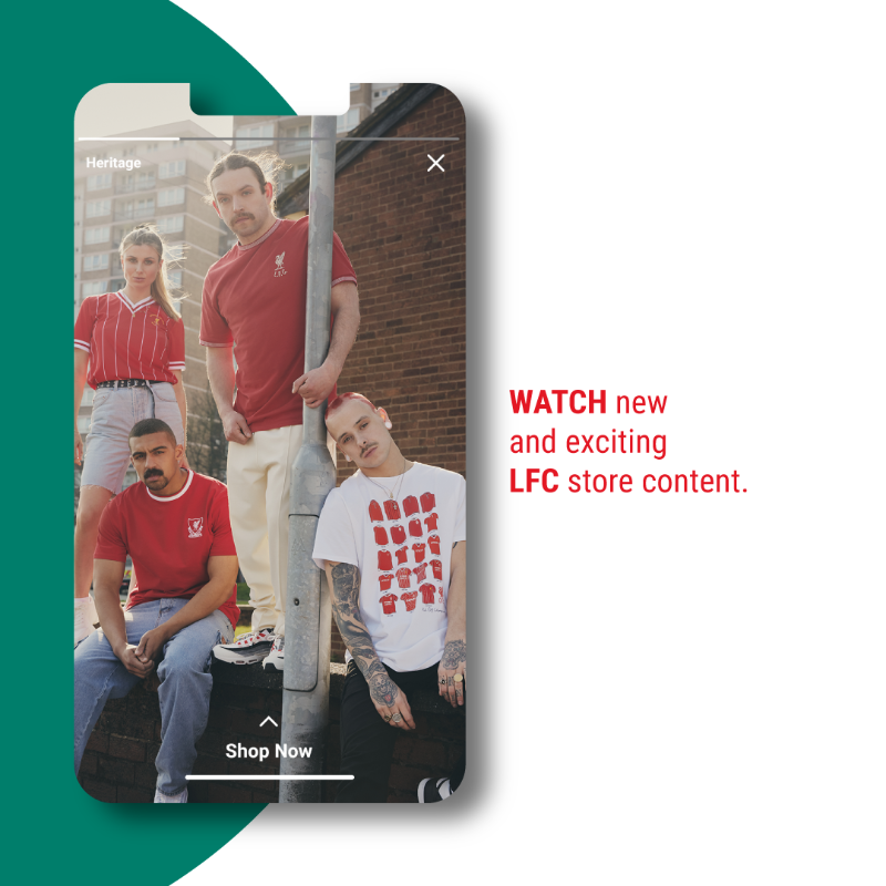 LFC's tweet photo. Whether you're shopping for the latest LFC clothing or the perfect gift, the brand new Official LFC Store app has you covered 📲

💥 Shop @LFCRetail merch
💥 Get app-exclusive discounts 
💥 Watch exclusive LFC store content