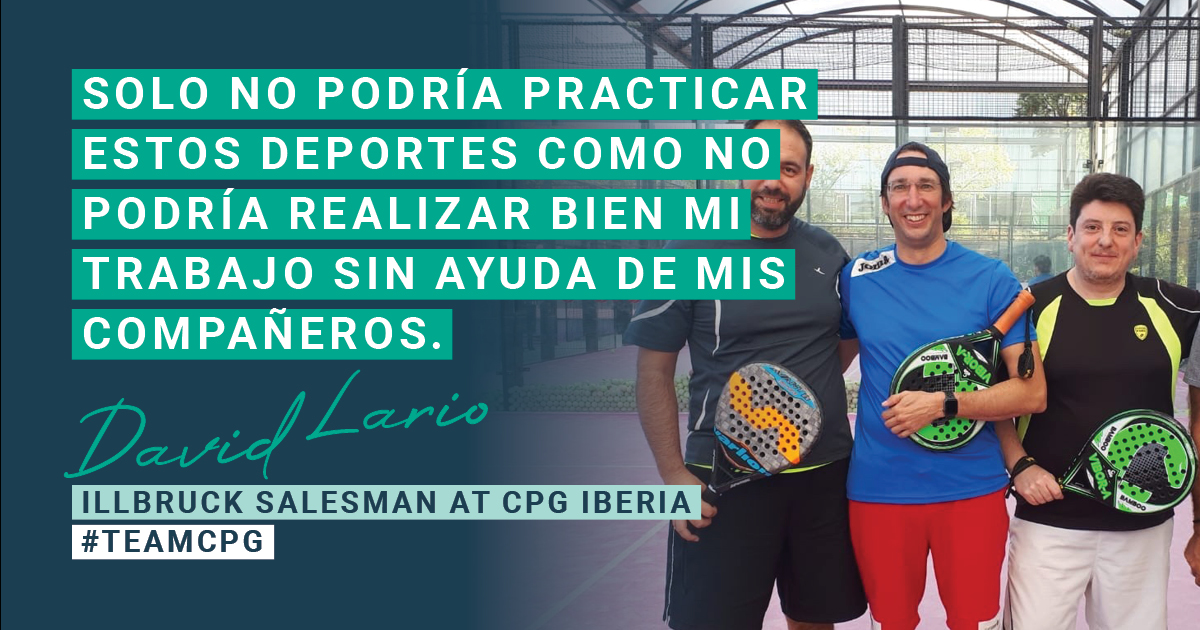 tremcocpgiberia's tweet photo. ¿Qué significa el trabajo en equipo para ti? Lo preguntamos a los miembros de CPG Iberia, y cómo contribuye en su trabajo diario y en su tiempo libre. Aquí, vemos a David Lario 🎾🎾🎾

#cpgeurope #cpgiberia #teamcpg
https://t.co/yXgFq4X7D3 https://t.co/ytHcBLYrRv