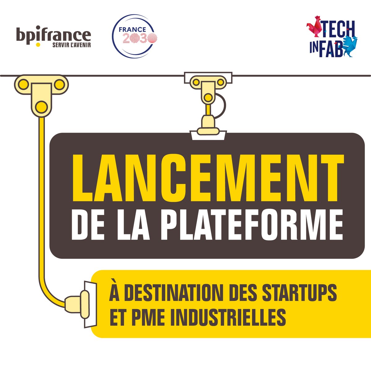 Le plan startups et PME industrielles, doté d’une enveloppe de 2,3MD€ , a pour objectif de faire émerger une centaine de nouveaux sites industriels par an d’ici 2025,  découvrez la plateforme dédiée 👉 spkl.io/60154T5LR
#FrenchFab #StartupsIndustrielles #PMEindustrielles