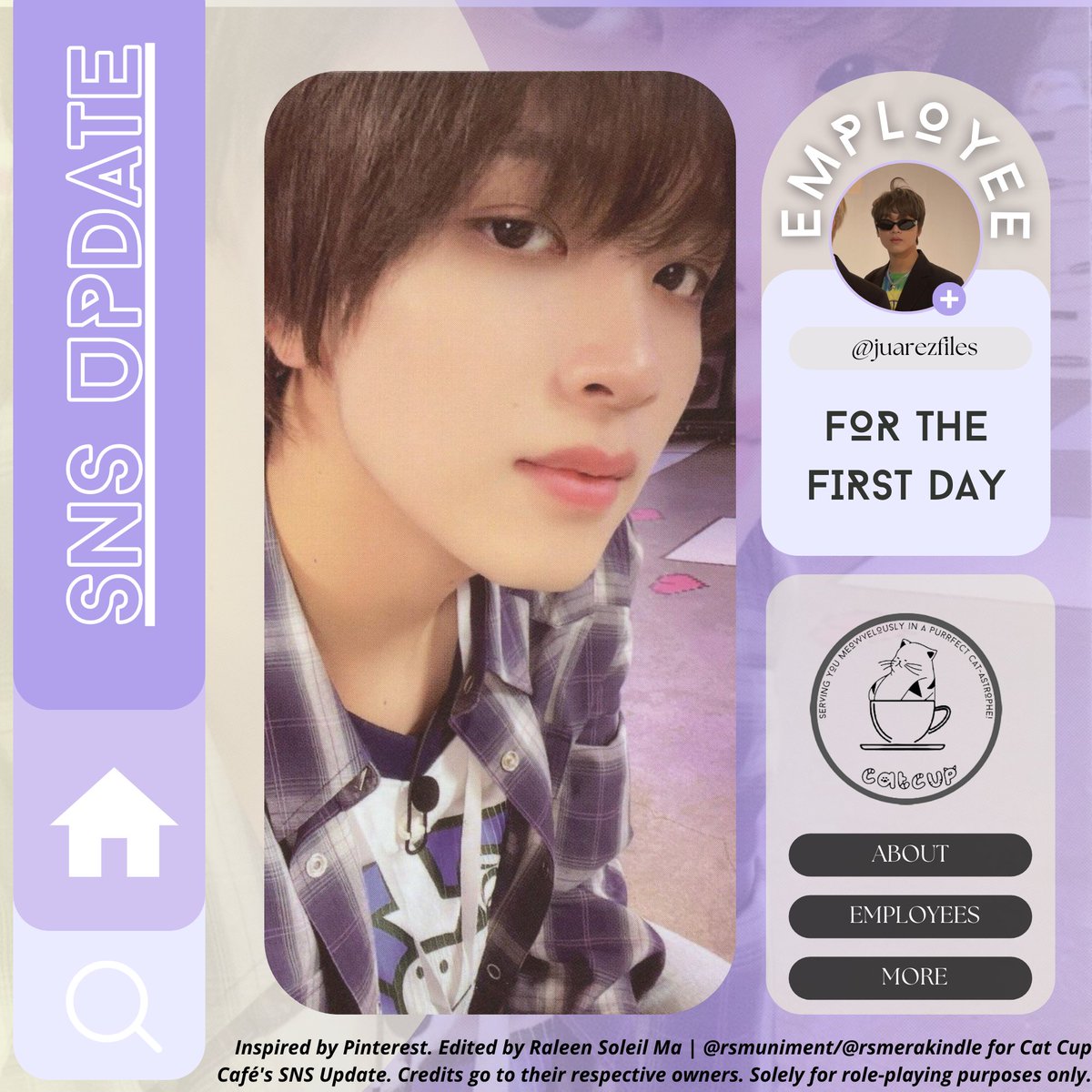 ͏͏͏͏͏͏

͏͏͏͏͏͏    🌻Creed.⠀'s sns update! 
️️ ️️ ️
️️ ️️
         ≡ 072522 • 4:00 pm
         ⌕ not found.

                         ❝ First day. 🥺  ❞︎ 
            ️️ ️️ ️️️ ️️ ️ 
     
͏͏͏͏͏͏