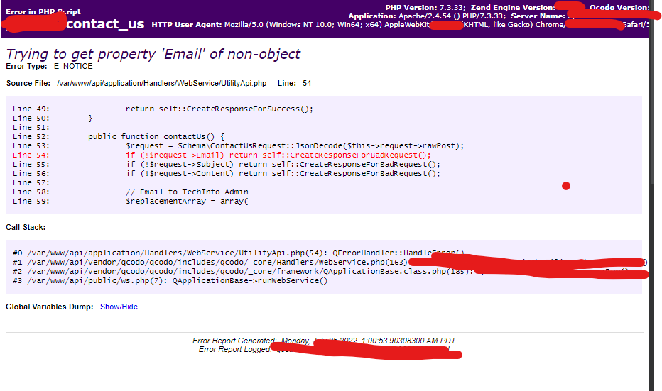 Razeditz_12's tweet image. then I get an error as shown in the pic

Anyone knows how to exploit this code break or
#bugbountytips #bugbounty #hackerone #infosec 

@GodfatherOrwa @remonsec @rootxyash @SMHTahsin33 @s0md3v @NahamSec @AkashHamal0x01 @Bugcrowd