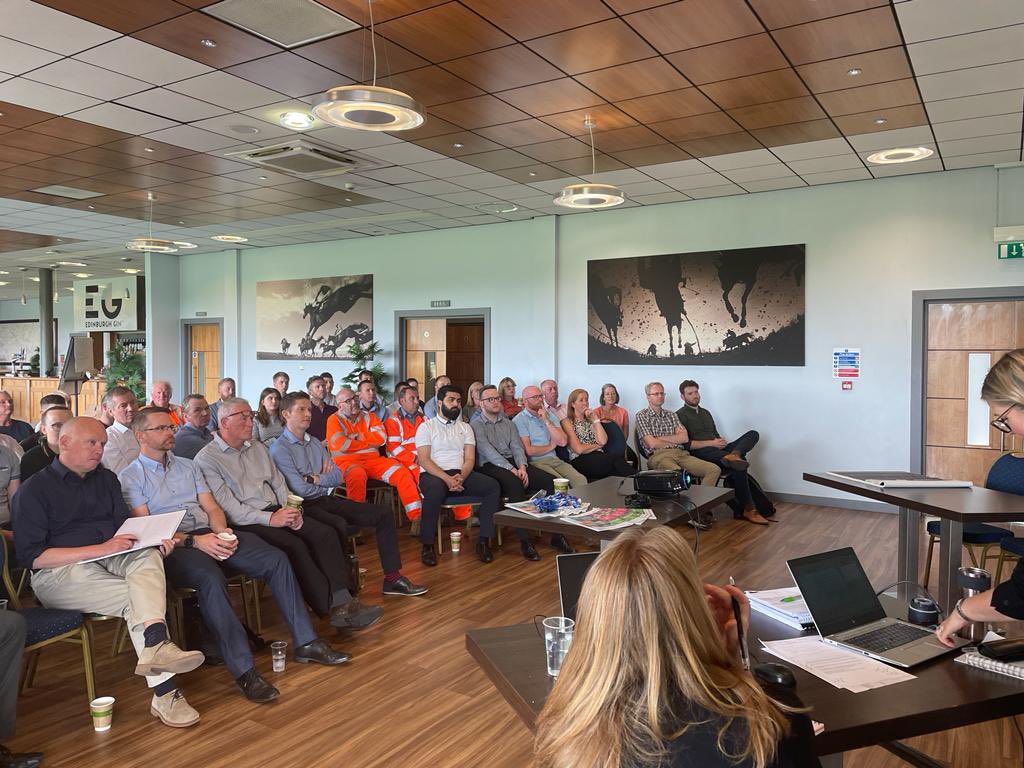 PTFutures1's tweet photo. The CTLR Project Team attended a Project Charter event last week, great to have everyone together. @PerthandKinross @BAMNuttall https://t.co/Nbhbovs4Lz