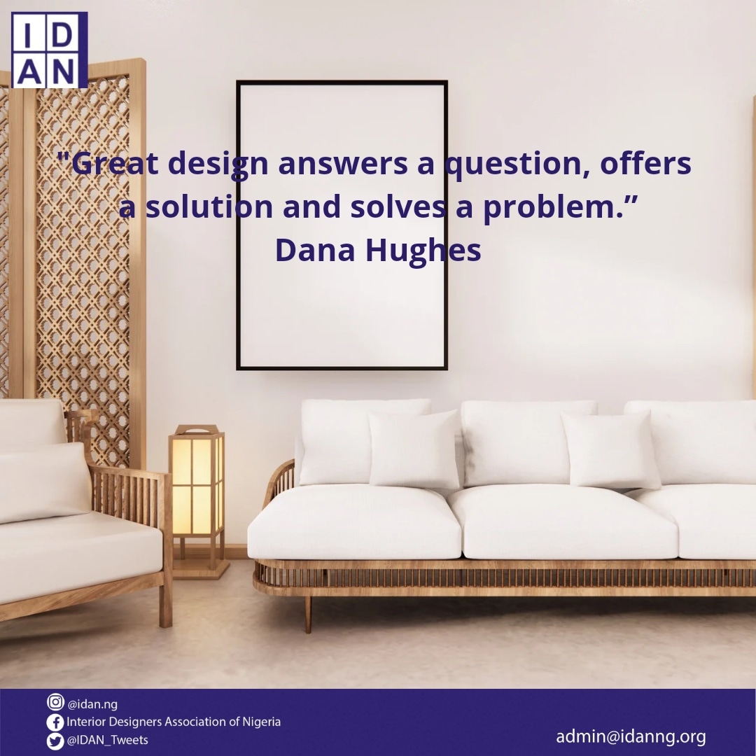 idannig's tweet photo. It’s easy to dream about a space makeover or renovation, but the most  important question is " what do you want to achieve?".

Great design answers a question, offers a solution and solves a problem.” - Dana Hughes, 

Have a great week! https://t.co/HguJfQJvER