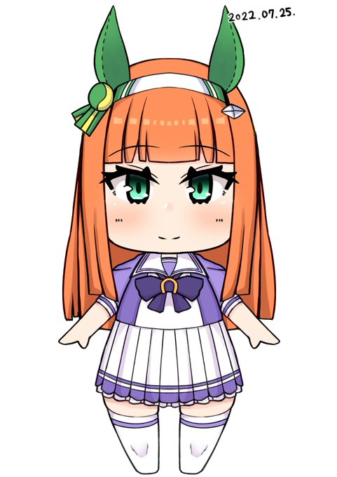 SDサイレンススズカ
塗り忘れ見つけて気になっちゃったんで再投稿します_(:3 」∠ )_ 