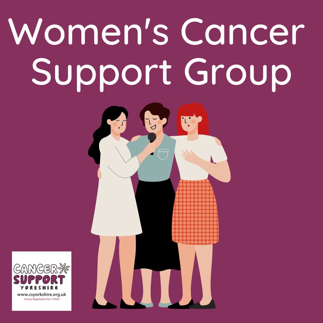 Join our Women's Cancer Support Group. 

Held at our Skipton Centre, meetings take place on the second Monday of each month. This is a fantastic opportunity to connect with other women, build your support network and get some important social time. 

More info on the website.