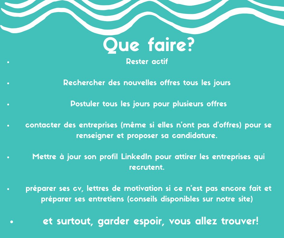 Profiter des vacances oui mais la recherche d’alternance, ça continue… 
Pour vous aider voici quelques clés à ne pas oublier. 
Surtout, garder espoir, vous allez trouver votre alternance. 
Plus de 300 offres sont disponibles sur notre site Adopt1alternant.fr