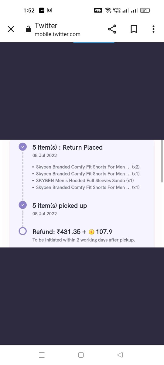 Yash02424607's tweet photo. @TrellApp plz return my refund https://t.co/7UGyw7BnBx