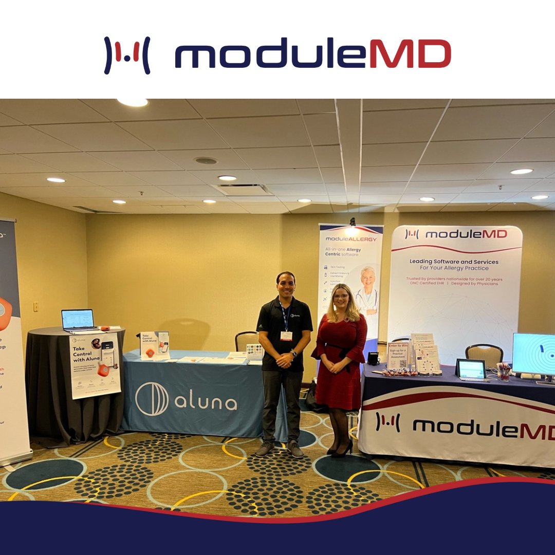 ModuleMD_EHR's tweet image. At the 2022 AAAAI Practice Management Workshop Visit, we had a great time.
#ModuleMD #BestEHR #practicemanagementsoftware #TheBestIntheIndustry