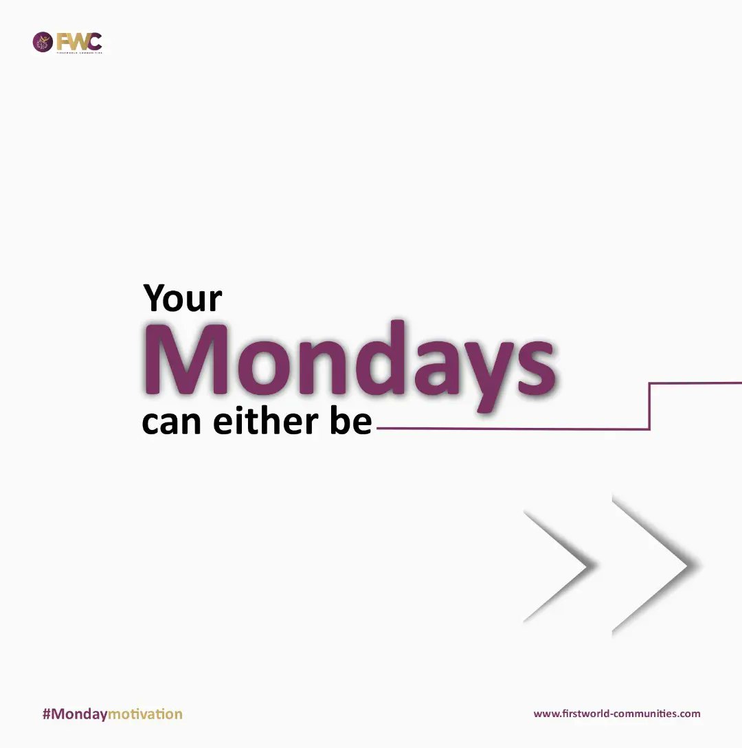 FWCommunities's tweet photo. How youbstartbyour Monday has an impact on your week.

Stay motivated 💪 
Keep going!
❤❤❤
#mondaymotivation 
 See more here👇
https://t.co/TfkH4cc6XX
.
.
.
....

.
.
.
.
.
.
.
.
.

#realestate #realtor #fwc #firstworldcommunities #choisoasis #choisgarden https://t.co/mo3bW3BXRE