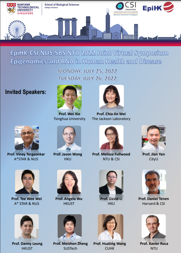 leunglab_ust's tweet photo. Great first day to the joint virtual symposium! 
Insightful expert and trainee talks on 3D chromatin organisation, TE's, epigenetic regulation, multi-omics and more! 

Co-organised by @melissafullwood, @csi_singapore, @ntusbs and EpiHK. Join us for Day 2! https://t.co/kO9h0iiZhK https://t.co/FkfsWOyvZM