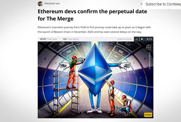 💡There is a study that shows the merge is a chance for #Ethereum to take over #Bitcoin.
🚗Do you think Ethereum can overtake Bitcoin this time?