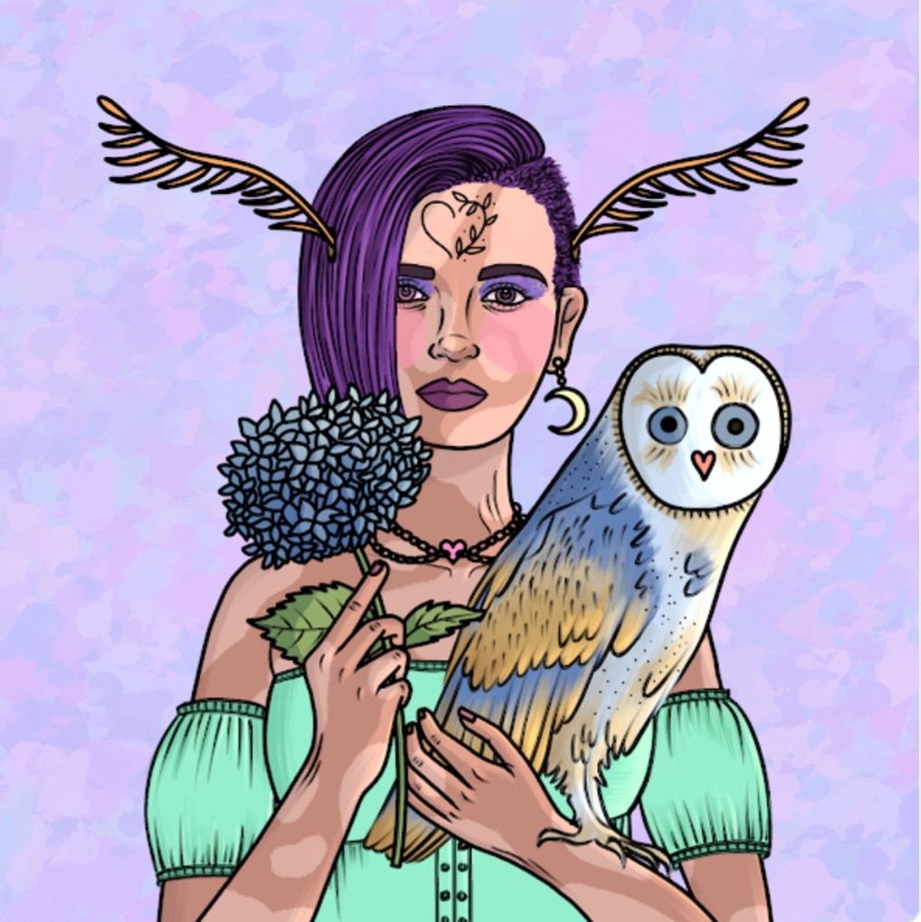 TheCuriousJelly's tweet image. A bit late, but here is my therapet! 😃You are marvelous, @VanGoDoodle ! I love every detail! This buzz cut woman refused to be ordinary! LOVE @therapetsNFT