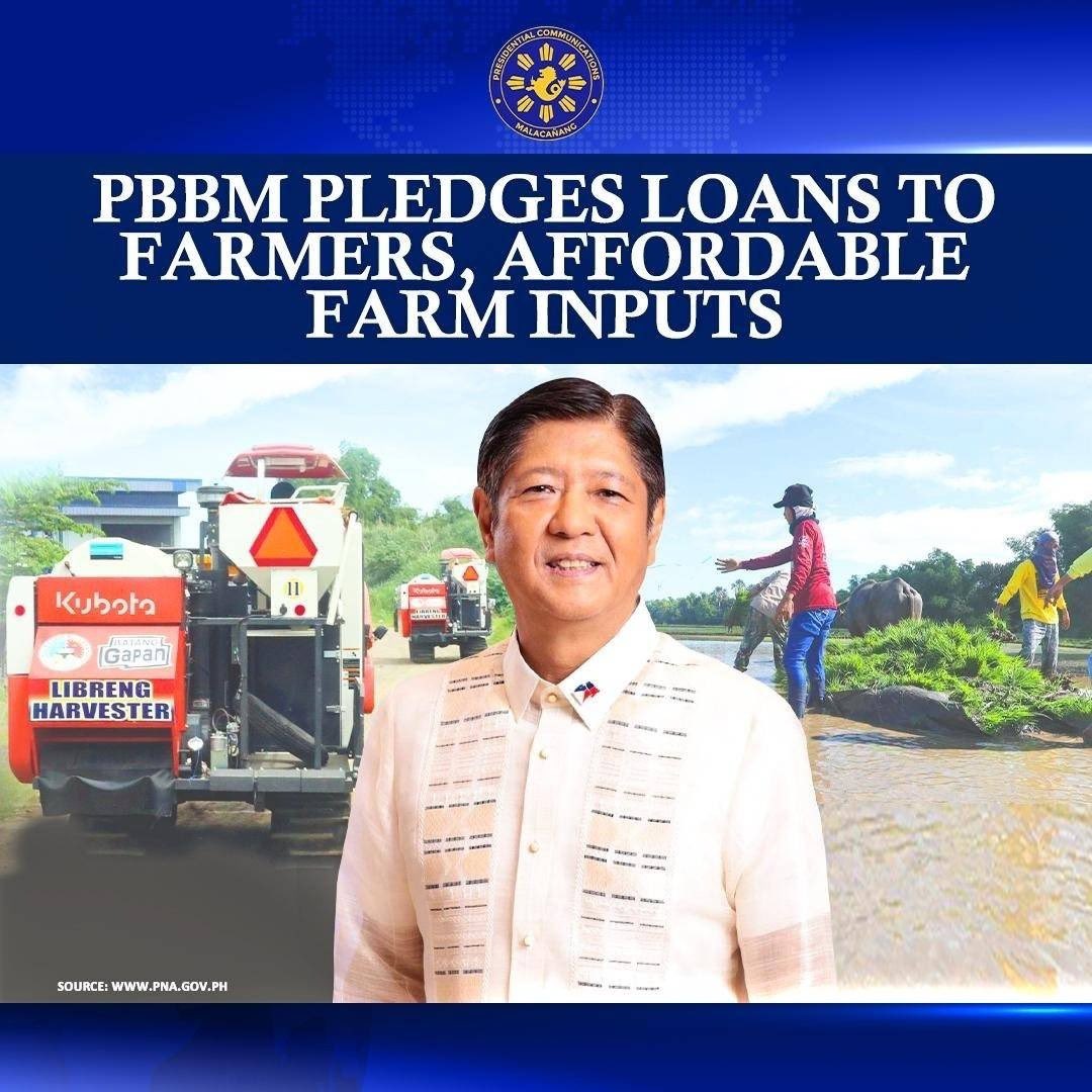 pcogovph's tweet photo. To give flesh and bone to this plan to raise agricultural production, President Ferdinand Romualdez Marcos Jr. said the government will provide [cont] https://t.co/hvdXy3ZJ7Y