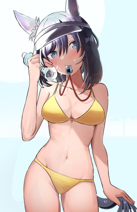 #ウマ娘
「いまから300秒間遊泳禁止でーす」

プール監視員フラッシュさんに監視されつつ泳ぎたい 